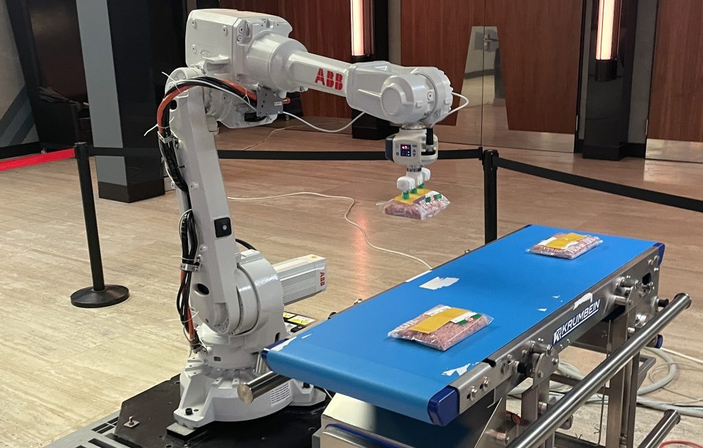 Robot működés közben